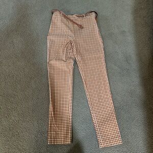 Checkered trousers